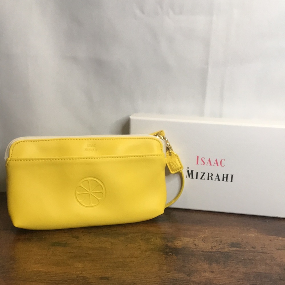 COPY - Isaac Mizrahi Lemon Ava Wristlet Wallet